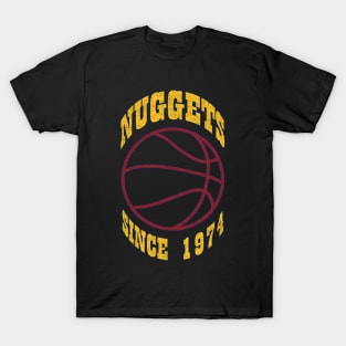 NUGGETS SINCE 1974_Texture_Vintage T-Shirt